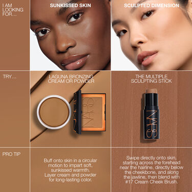 THE MULTIPLE SCULPTING STICK, NARS Bronzer