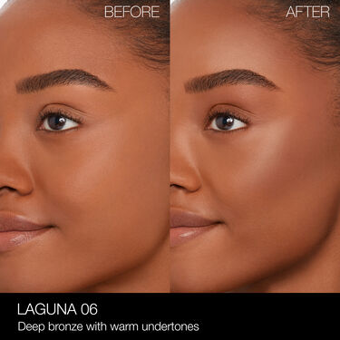 NARS_SP23_LagunaCollection_PDPCrop_OnModel_BeforeAfter_LagunaBronzingPowder_Laguna06, Nars Bronzer