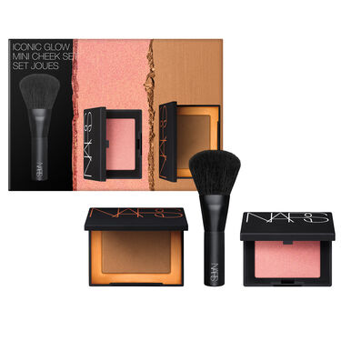 ICONIC GLOW MINI CHEEK SET, NARS Probenbeh&auml;lter