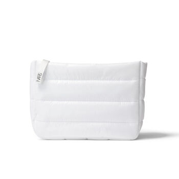 Puffer Pouch White
