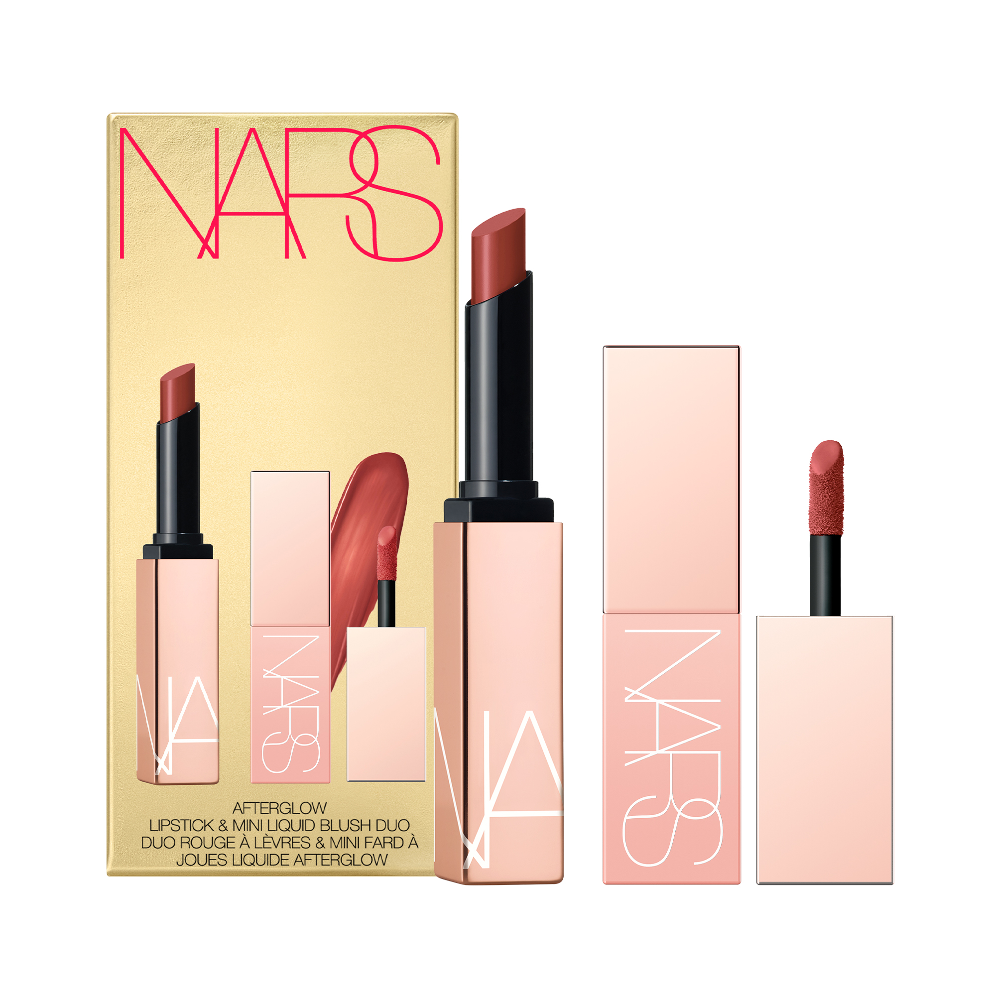 Afterglow Lipstick & Mini Liquid Blush Duo, NARS 50% OFF LIPSTICK DAY