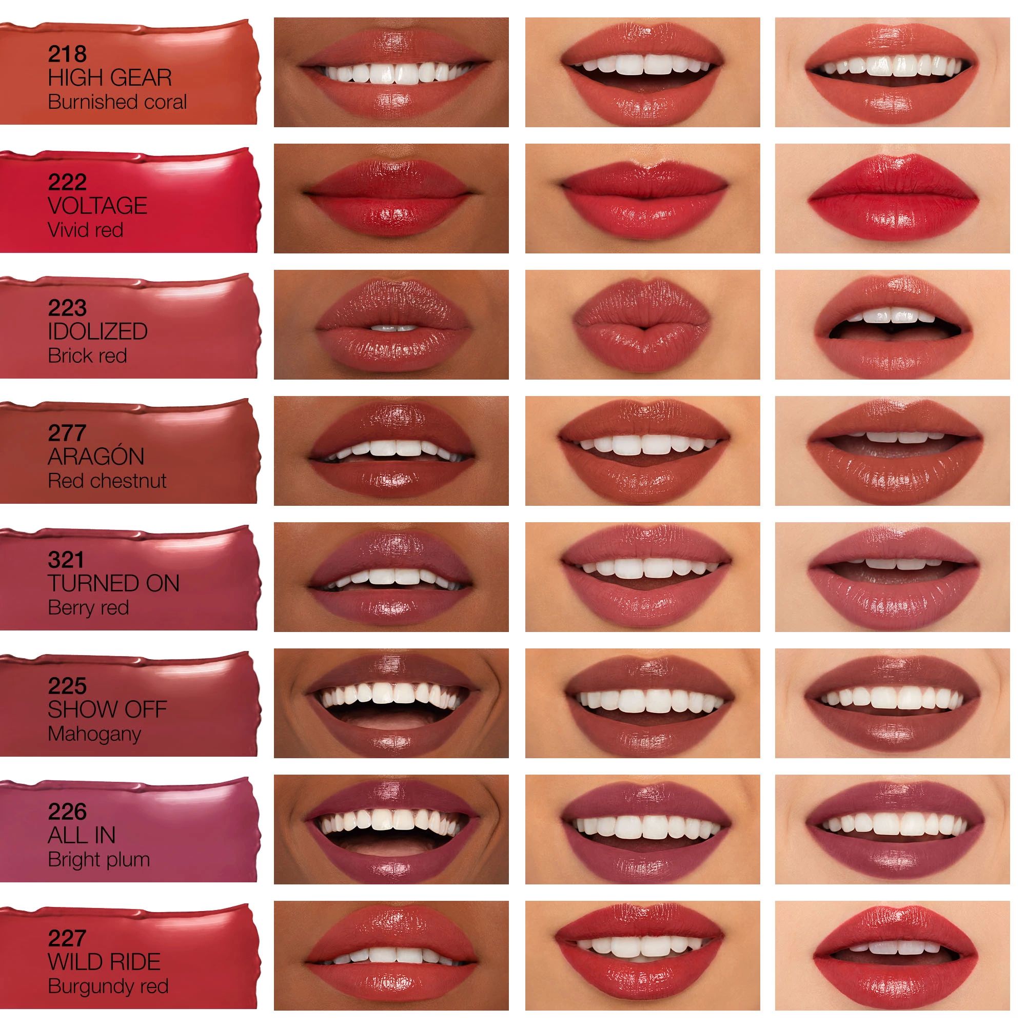 AFTERGLOW SENSUAL SHINE LIPSTICK, NARS Lippenstift AFTERGLOW SENSUAL SHINE LIPSTICK, NARS Lippenstift
