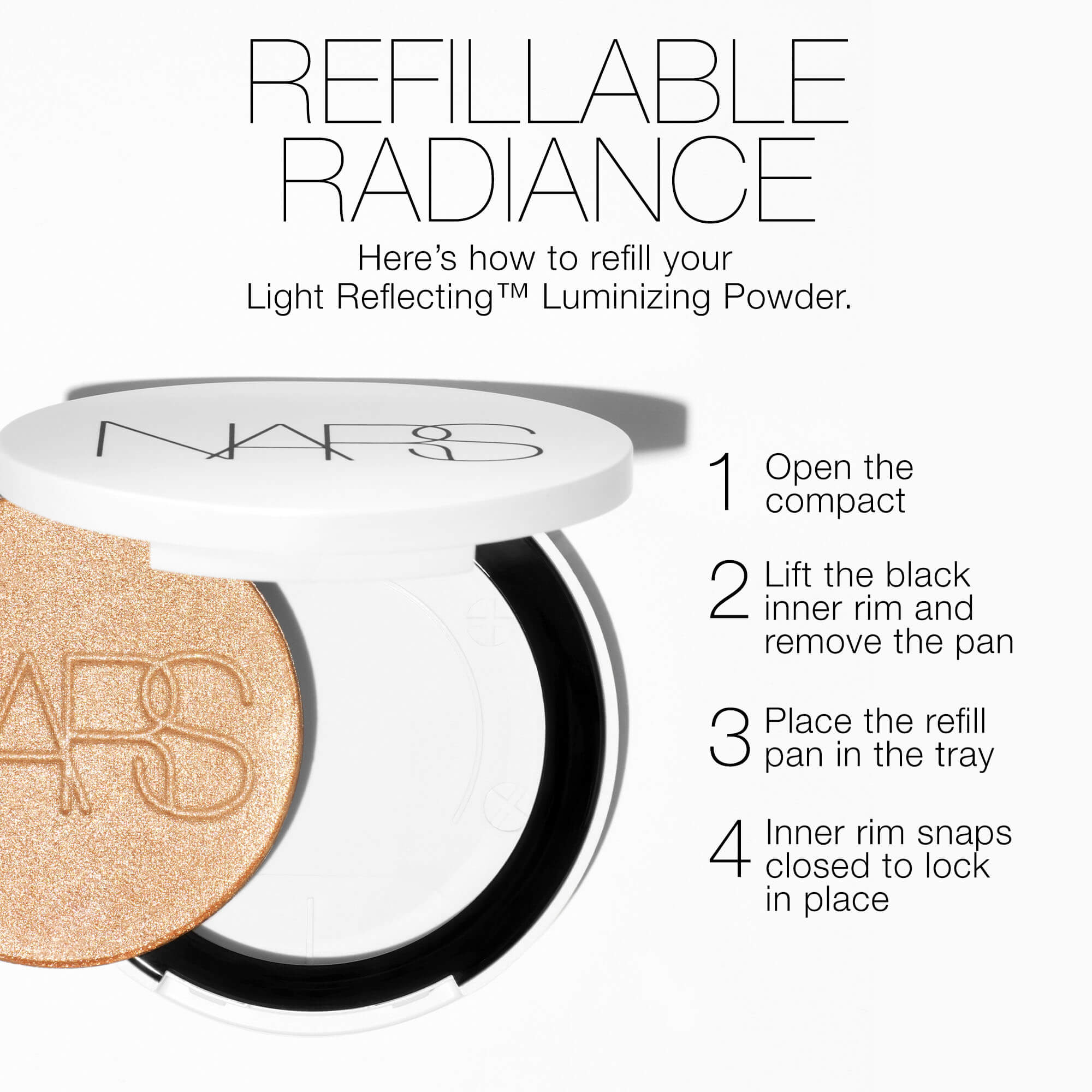 Light Reflecting Luminizing Powder, NARS Highlighter Light Reflecting Luminizing Powder, NARS Highlighter