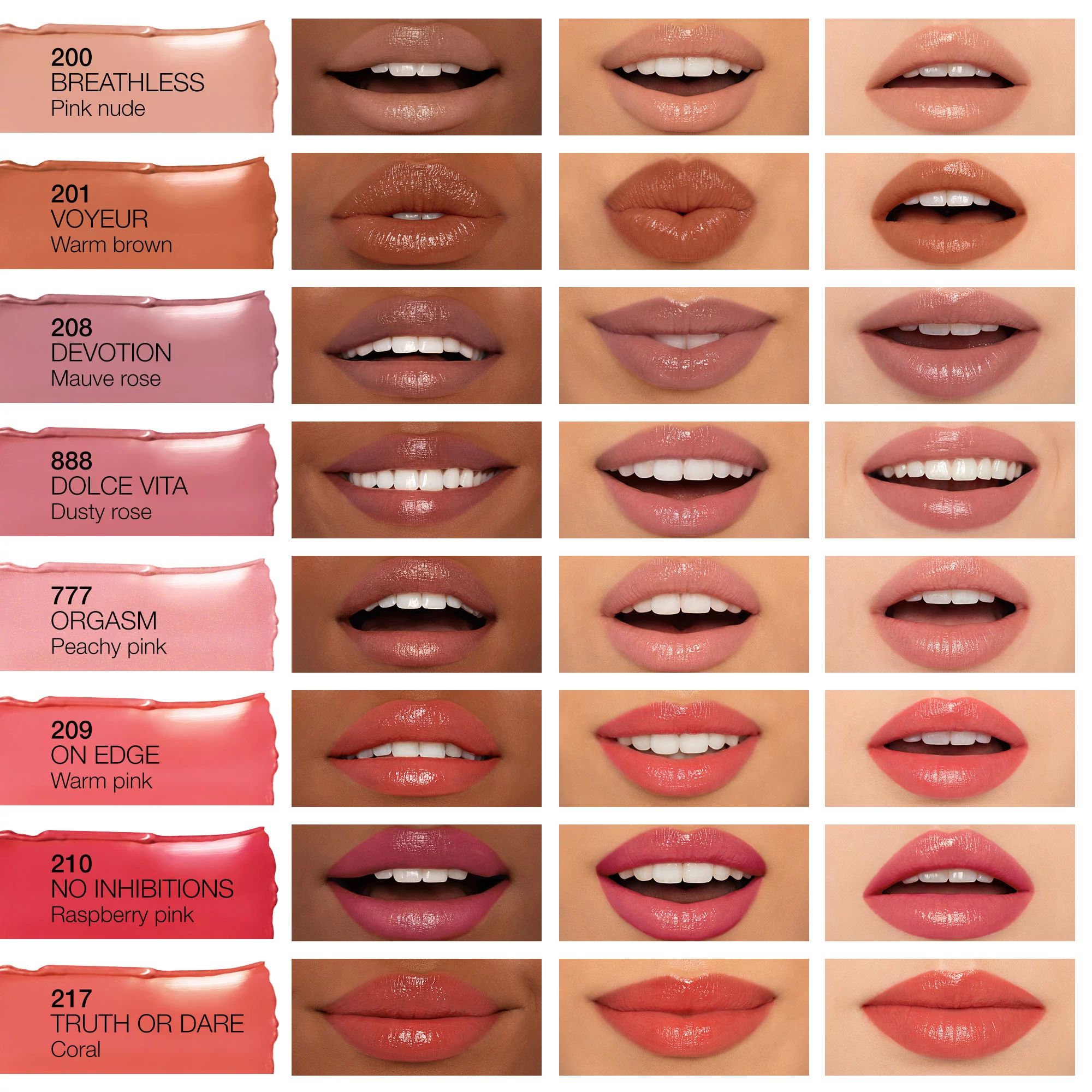 AFTERGLOW SENSUAL SHINE LIPSTICK, NARS Lippenstift AFTERGLOW SENSUAL SHINE LIPSTICK, NARS Lippenstift