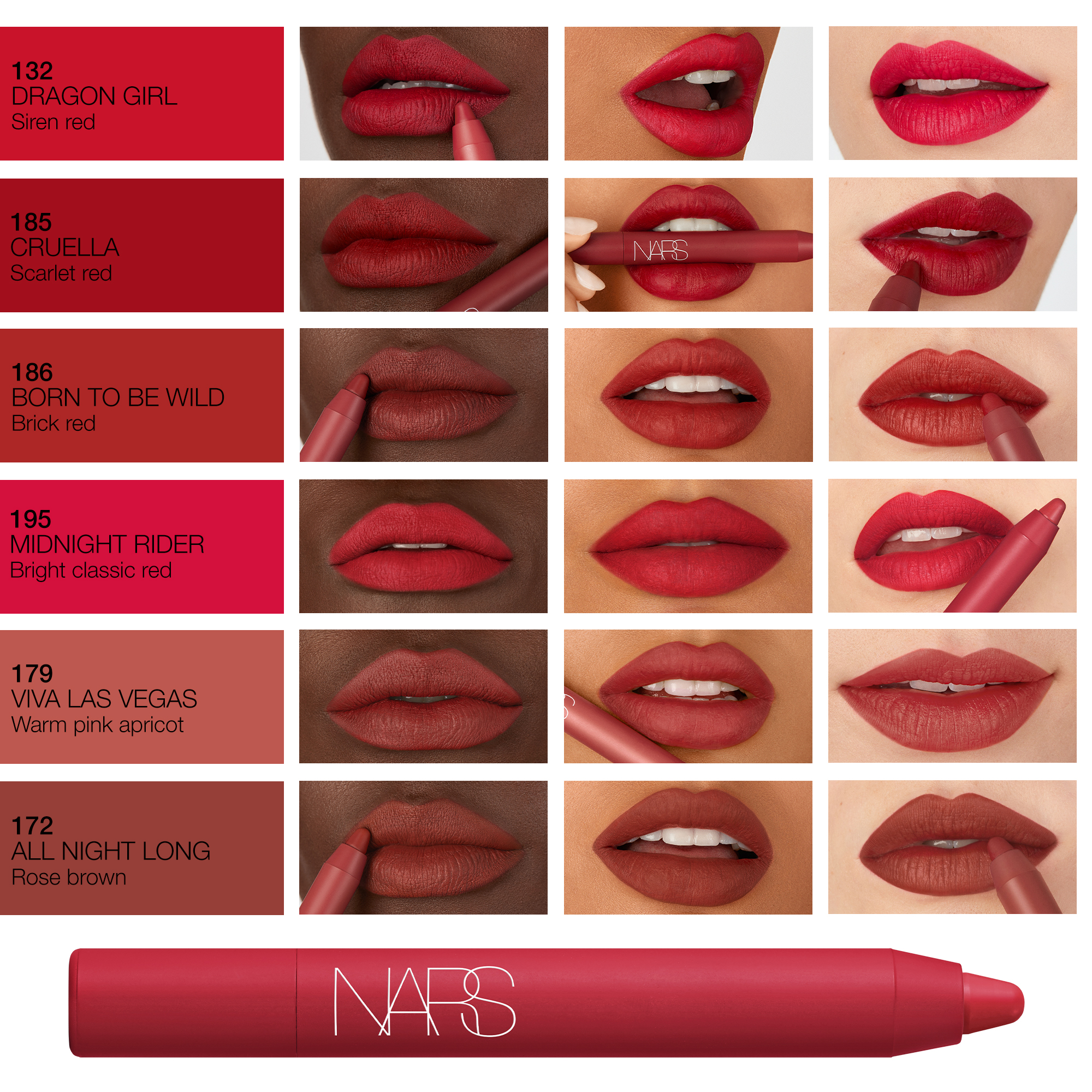 Powermatte High-Intensity Lip Pencil, NARS Neuheiten Powermatte High-Intensity Lip Pencil, NARS Neuheiten